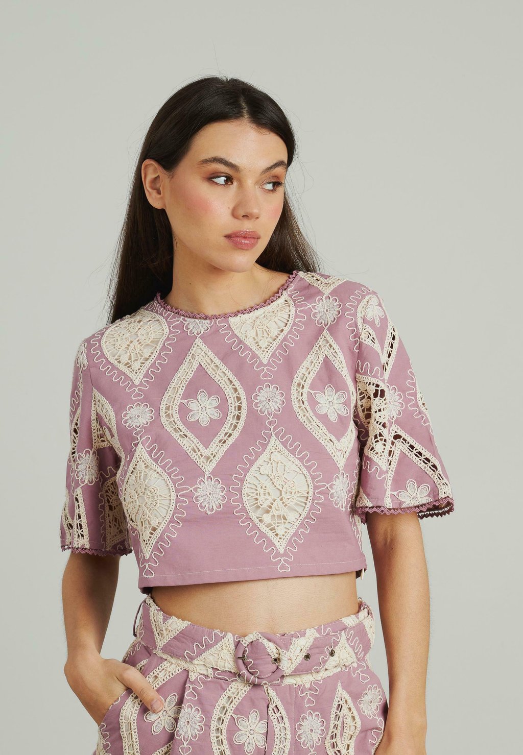 Блуза Alma en Pena, сиреневый
Блуза Alma en Pena, сиреневый