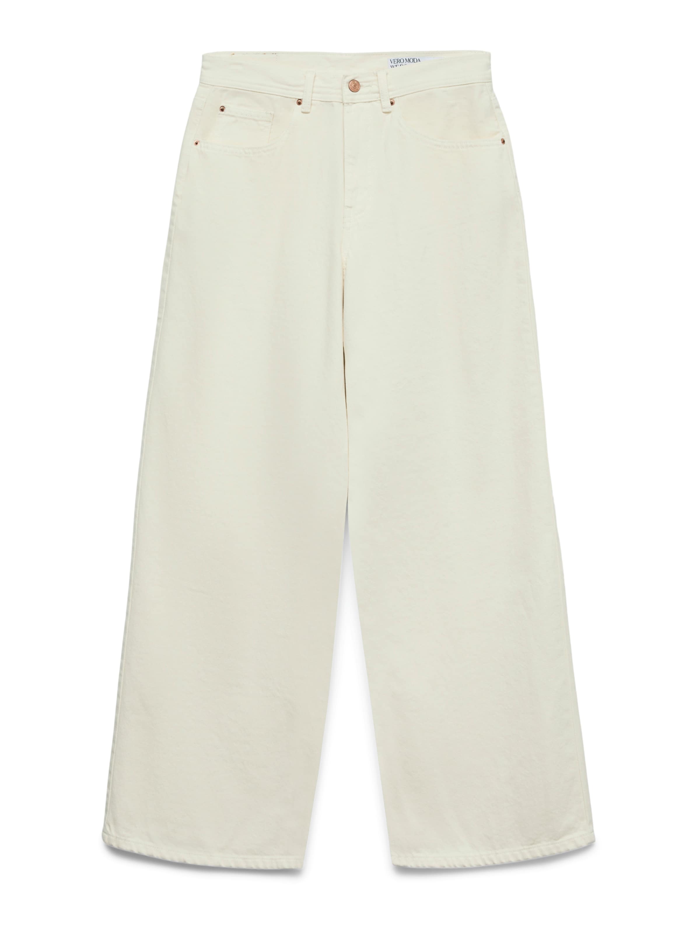 VERO MODA Широкие джинсы 'VMLullu' в цвете Cream
VERO MODA Широкие джинсы 'VMLullu' в цвете Cream