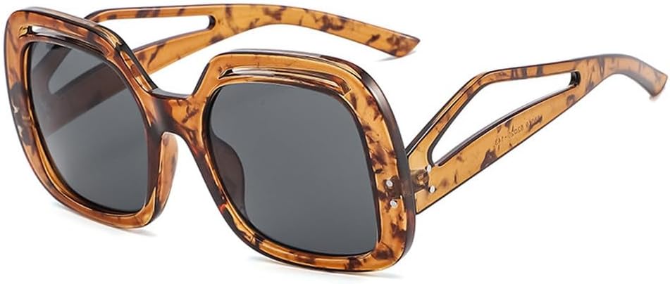 Модные солнцезащитные очки для женщин, стильные, с полыми дужками, панк-стиль, солнцезащитные очки для мужчин, большая оправа, винтажные очки, защита от ультрафиолета UV400 TKKTLLT, Flower-black
Модные солнцезащитные очки для женщин, стильные, с полыми дужками, панк-стиль, солнцезащитные очки для мужчин, большая оправа, винтажные очки, защита от ультрафиолета UV400 TKKTLLT, Flower-black