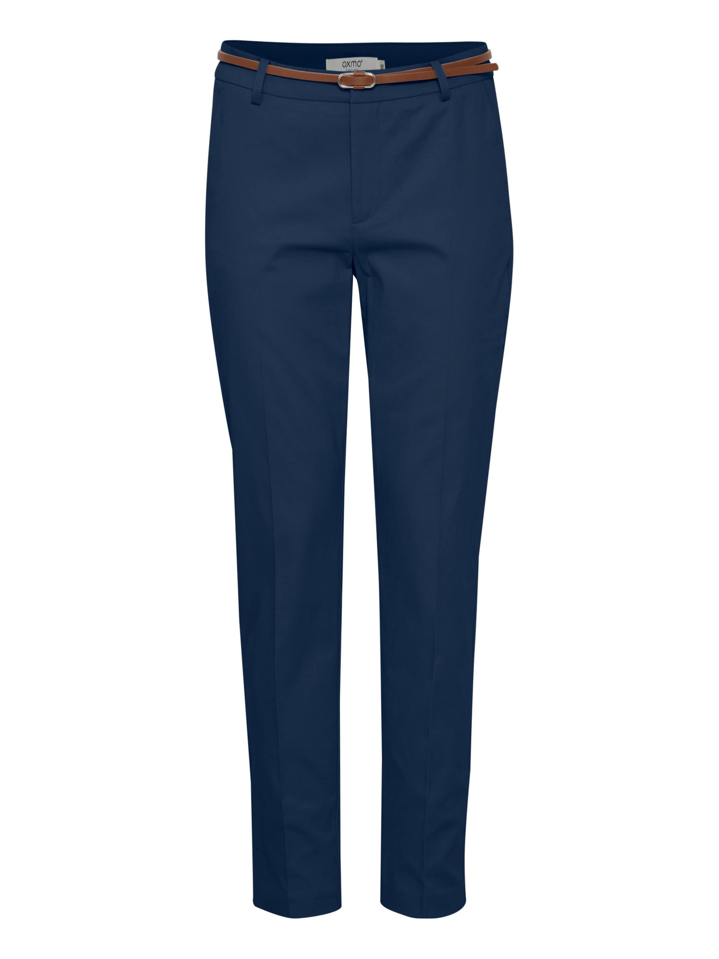 Oxmo Брюки с зауженным низом и складками в синем цвете
Oxmo Брюки с зауженным низом и складками в синем цвете