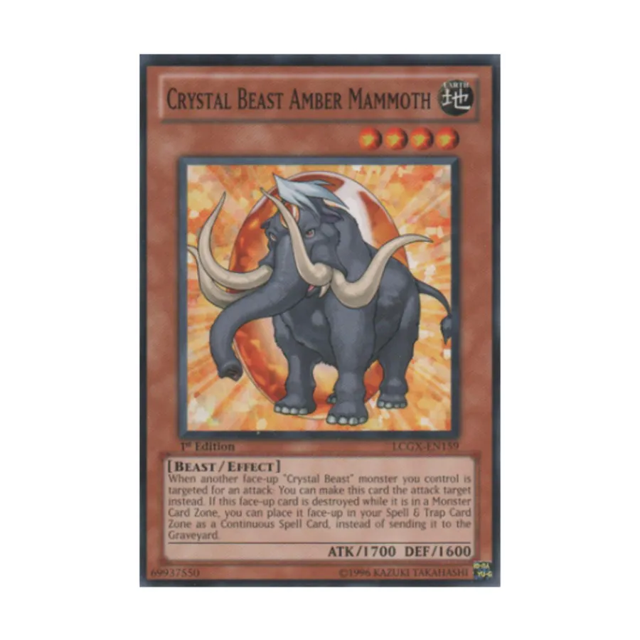 CCG Кристальный зверь Янтарный мамонт (Обычный), Yu-Gi-Oh - Legendary Collection 2 - Singles
CCG Кристальный зверь Янтарный мамонт (Обычный), Yu-Gi-Oh - Legendary Collection 2 - Singles