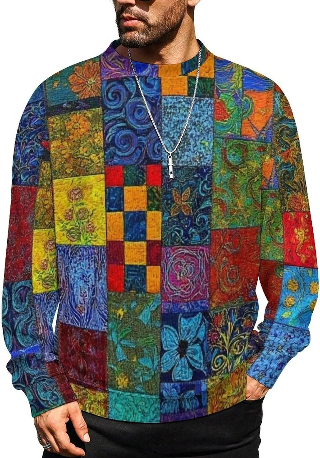 Свитер MoBlinko с черным цветочным принтом, легкий
Свитер MoBlinko с черным цветочным принтом, легкий