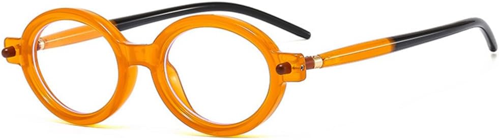 Овальные солнцезащитные очки для женщин в стиле ретро с прозрачными линзами, для мужчин в стиле панк с заклепками, солнцезащитные очки с защитой от УФ-излучения UV400 MTZJH, Orange Clear
Овальные солнцезащитные очки для женщин в стиле ретро с прозрачными линзами, для мужчин в стиле панк с заклепками, солнцезащитные очки с защитой от УФ-излучения UV400 MTZJH, Orange Clear