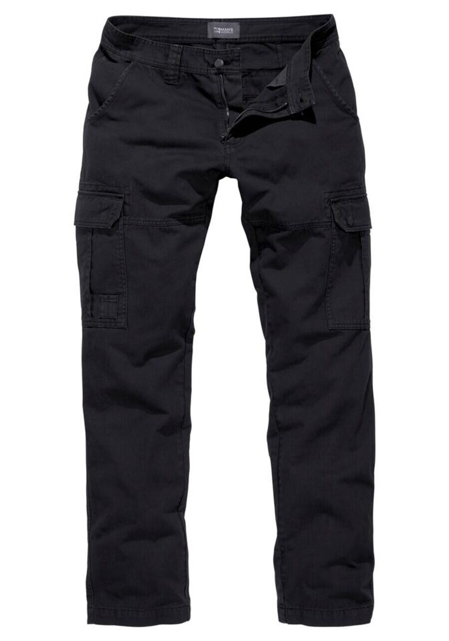 Брюки-карго Man's World Loose fit Cargo Pants, черный
Брюки-карго Man's World Loose fit Cargo Pants, черный