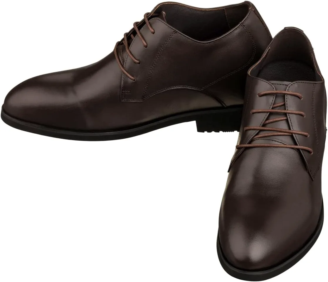 Мужские невидимые повышающие рост туфли TOTO - Кофейно-коричневые кожаные ботинки на шнуровке с заостренным носком - Увеличение роста на 3,6 дюйма - K8009 - Размер 10 D(M) США No Brand, темно-коричневый
Мужские невидимые повышающие рост туфли TOTO - Кофейно-коричневые кожаные ботинки на шнуровке с заостренным носком - Увеличение роста на 3,6 дюйма - K8009 - Размер 10 D(M) США No Brand, темно-коричневый