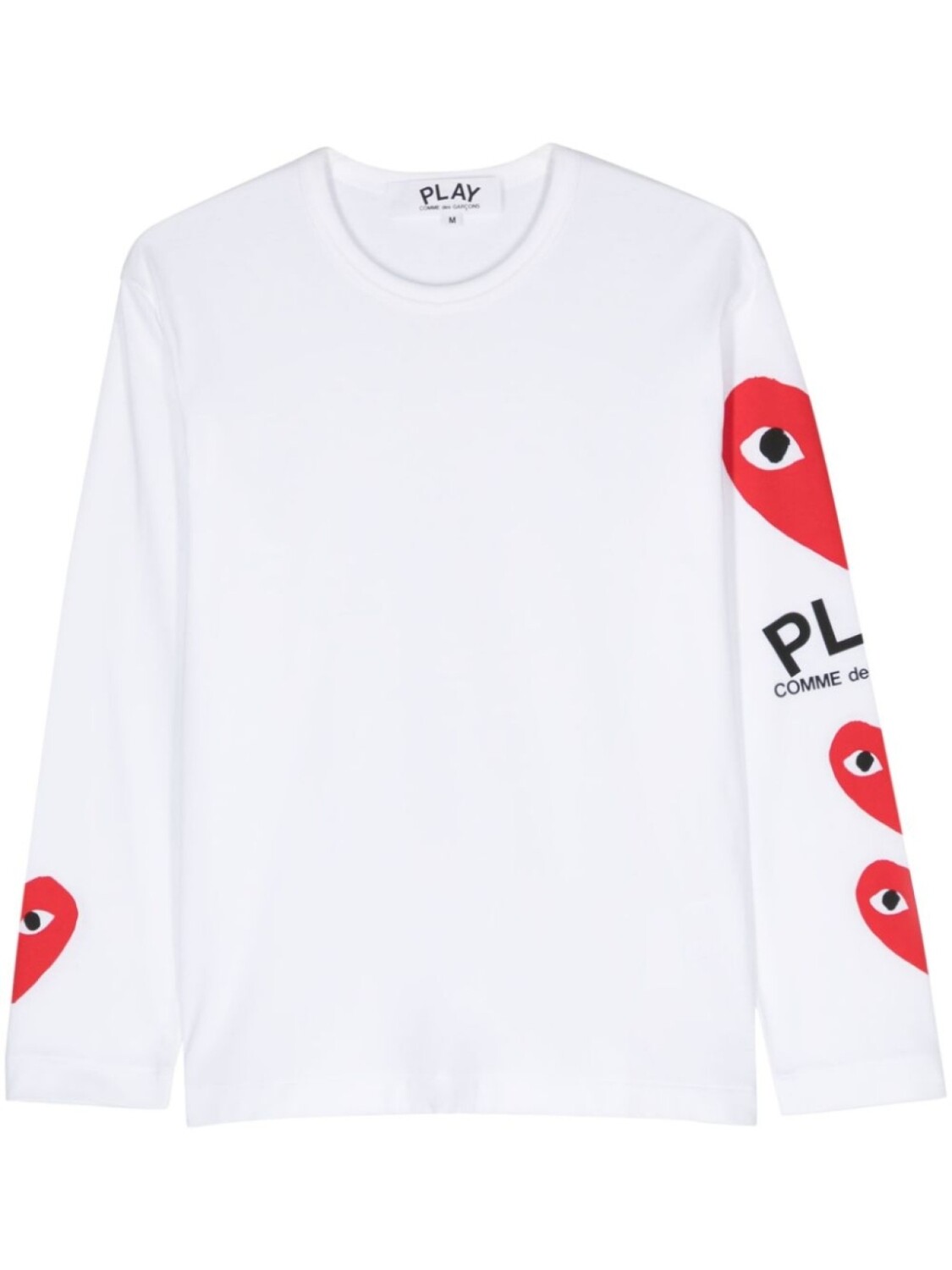 Comme Des Garçons Play футболка с длинными рукавами и принтом, белый
Comme Des Garçons Play футболка с длинными рукавами и принтом, белый