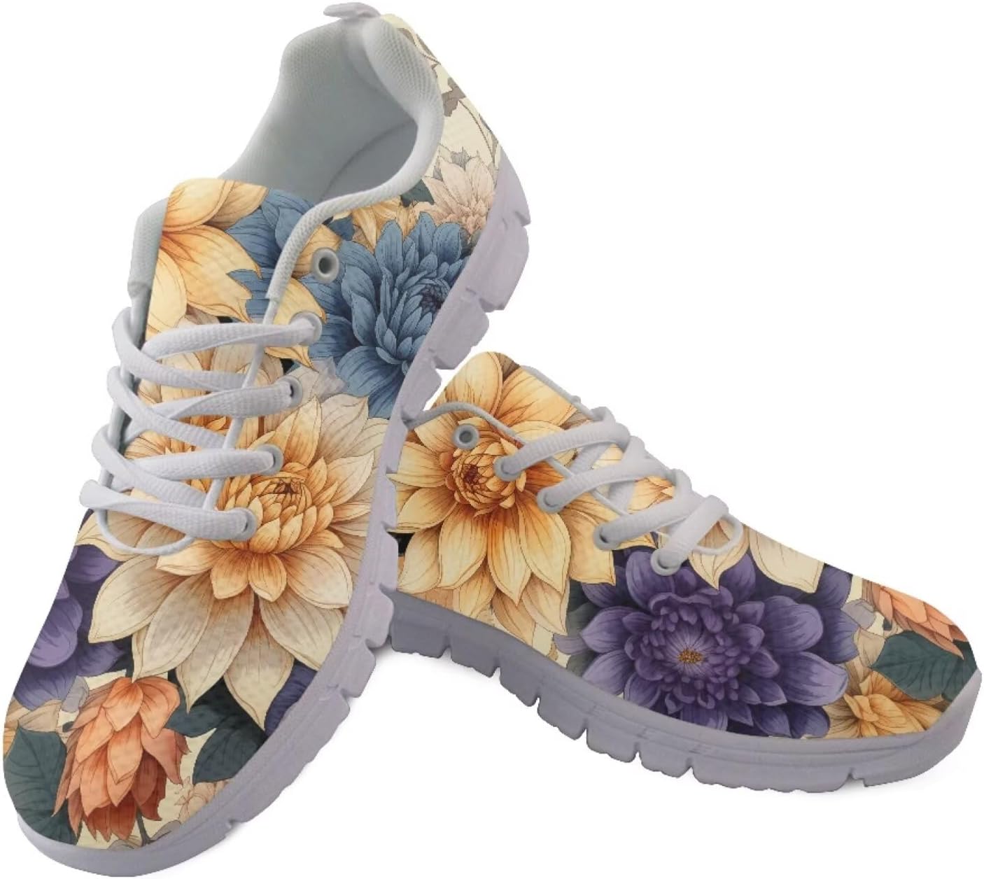 Кроссовки Jeiento для улицы и спорта для женщин и мужчин, шнуровка, для бега по дороге, сетчатые дышащие, для занятий в спортзале, походов, велоспорта и танцев, Bright Blossom Flower
Кроссовки Jeiento для улицы и спорта для женщин и мужчин, шнуровка, для бега по дороге, сетчатые дышащие, для занятий в спортзале, походов, велоспорта и танцев, Bright Blossom Flower