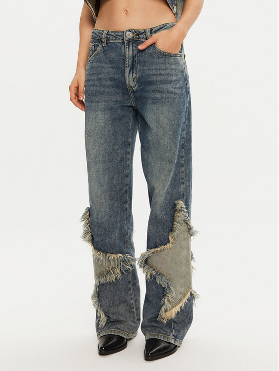 Джинсы широкие One Teaspoon, синий
Джинсы широкие One Teaspoon, синий