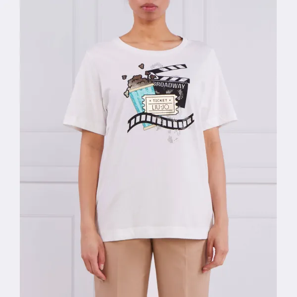 Футболка стандартного кроя Liu Jo, белый
Футболка стандартного кроя Liu Jo, белый
