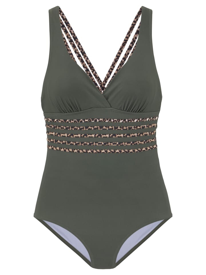 Купальник LASCANA, цвет oliv/leo
Купальник LASCANA, цвет oliv/leo