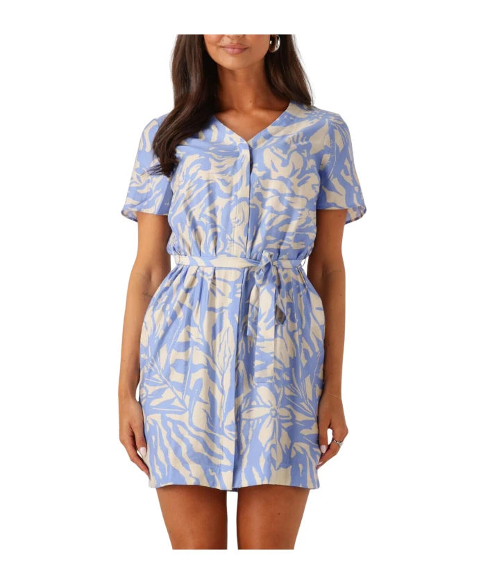 Бежевое летнее платье с короткими рукавами Object, мультиколор
Бежевое летнее платье с короткими рукавами Object, мультиколор