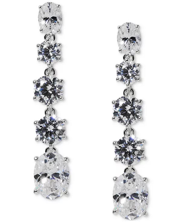 Серьги-Капельки с линейными камнями, эксклюзивно в Macy's Eliot Danori, silver
Серьги-Капельки с линейными камнями, эксклюзивно в Macy's Eliot Danori, silver