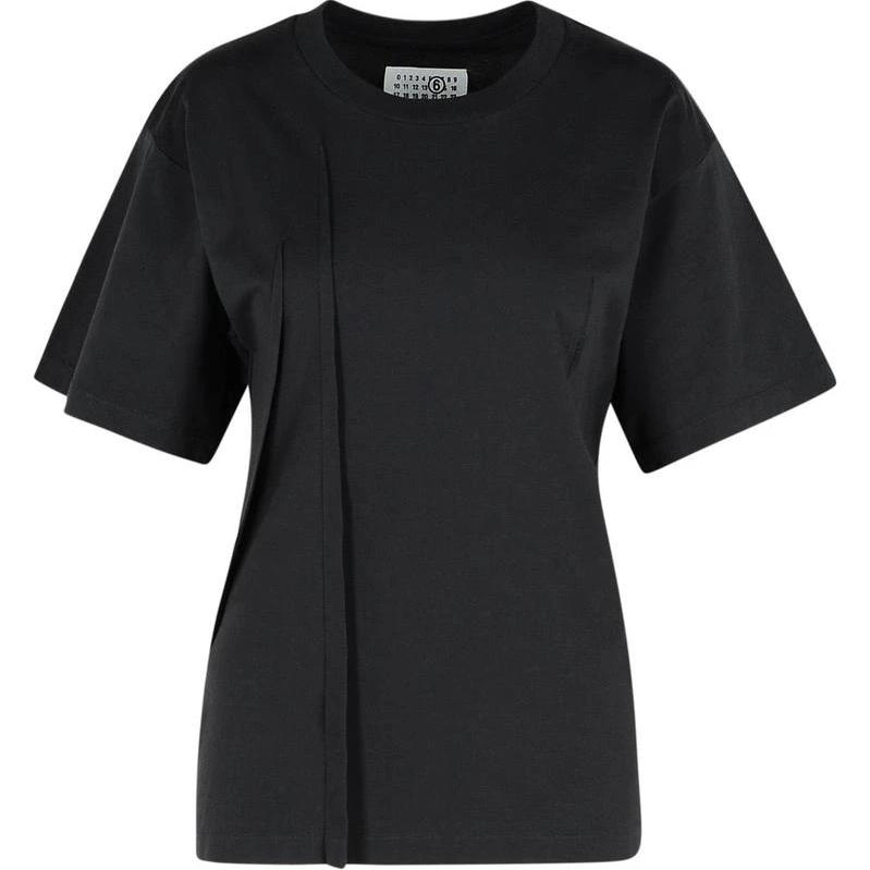Футболка с логотипом MM6 Maison Margiela, черный
Футболка с логотипом MM6 Maison Margiela, черный