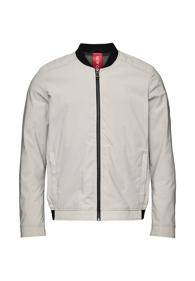 Летняя куртка из приятного на ощупь хлопкового материала с удобной сетчатой подкладкой New Canadian, серый 
Летняя куртка из приятного на ощупь хлопкового материала с удобной сетчатой подкладкой New Canadian, серый