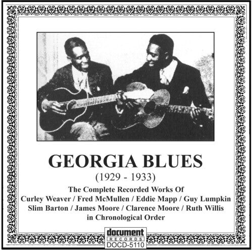 CD диск Barton / Mapp / McMullen / Weaver: 1928-33-Georgia Blues 
CD диск Barton / Mapp / McMullen / Weaver: 1928-33-Georgia Blues