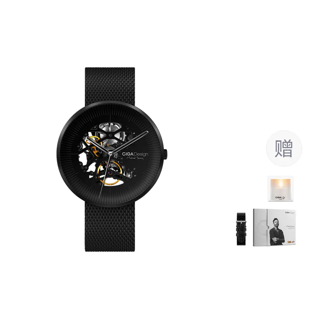 Часы CIGA Design MY Collection с автоматическим механическим механизмом на стальном браслете, мужские, черный циферблат
Часы CIGA Design MY Collection с автоматическим механическим механизмом на стальном браслете, мужские, черный циферблат