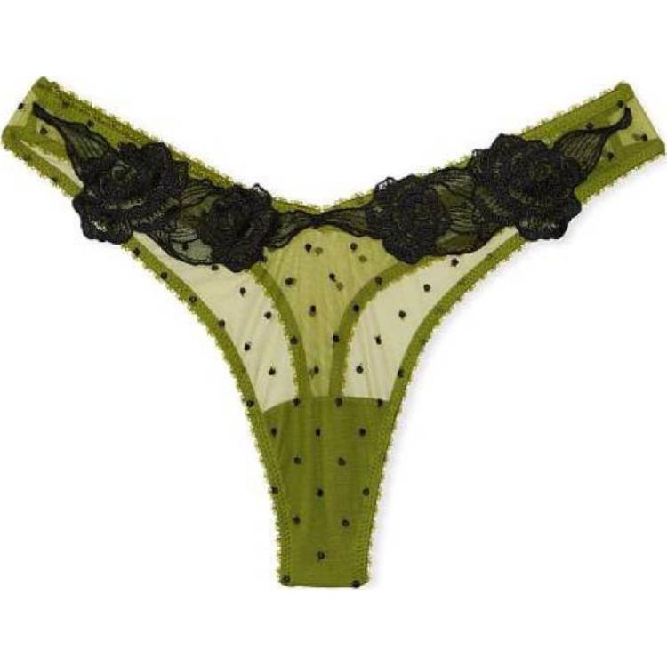 Victoria's Secret Женские стринги 1 упаковка Green Polka Dot
Victoria's Secret Женские стринги 1 упаковка Green Polka Dot