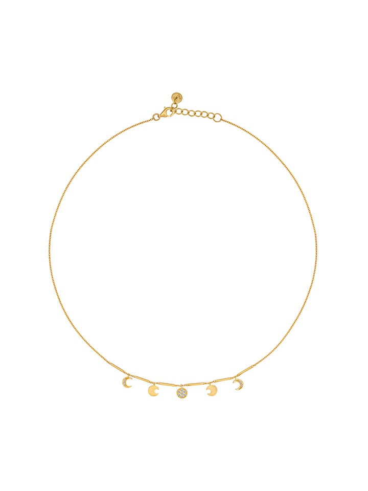 Позолоченное колье с декоративными элементами - (Д)37 см Caï
Позолоченное колье с декоративными элементами - (Д)37 см Caï