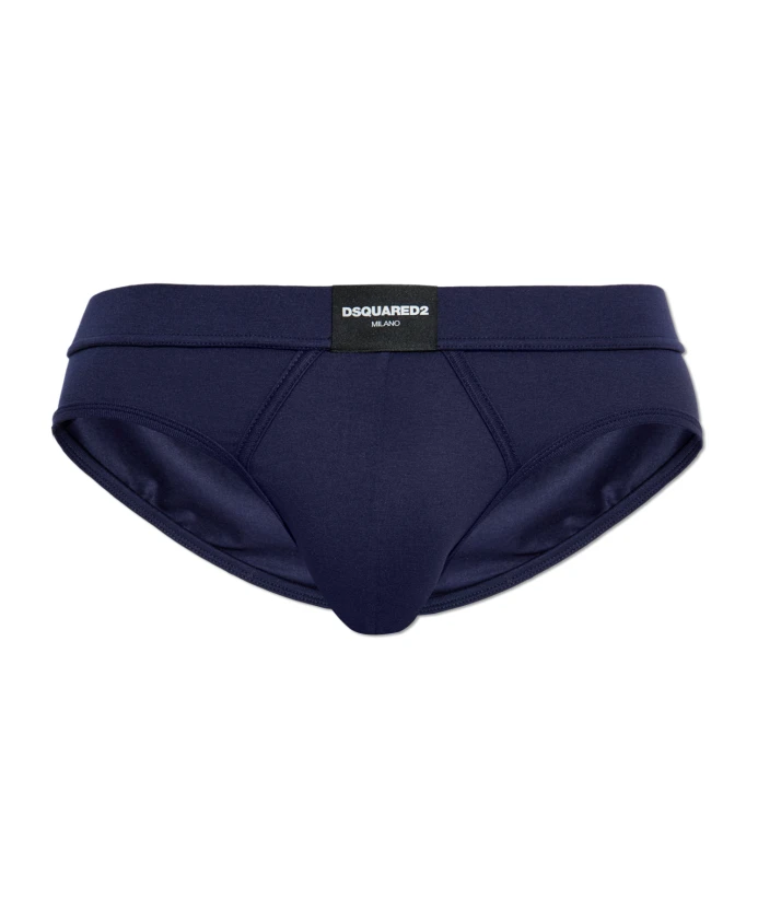Трусы с нашивкой с логотипом Dsquared2, синий
Трусы с нашивкой с логотипом Dsquared2, синий