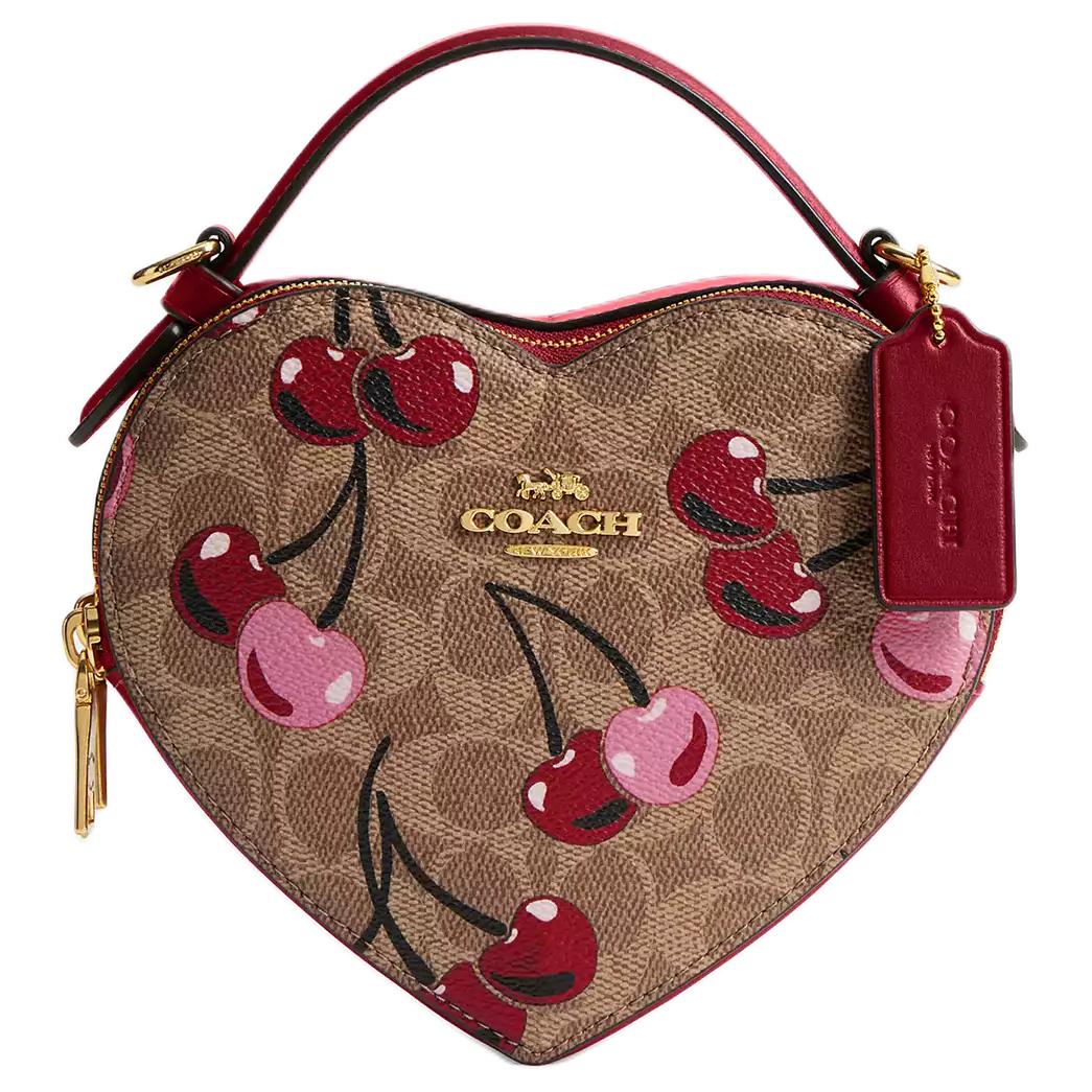 COACH Сердечко из ткани с покрытием
COACH Сердечко из ткани с покрытием