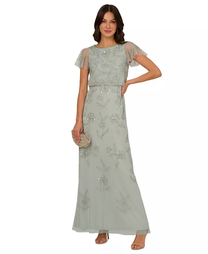 Женское платье-блузон с бусинами и рукавами "летучая мышь" Adrianna Papell, синий
Женское платье-блузон с бусинами и рукавами "летучая мышь" Adrianna Papell, синий