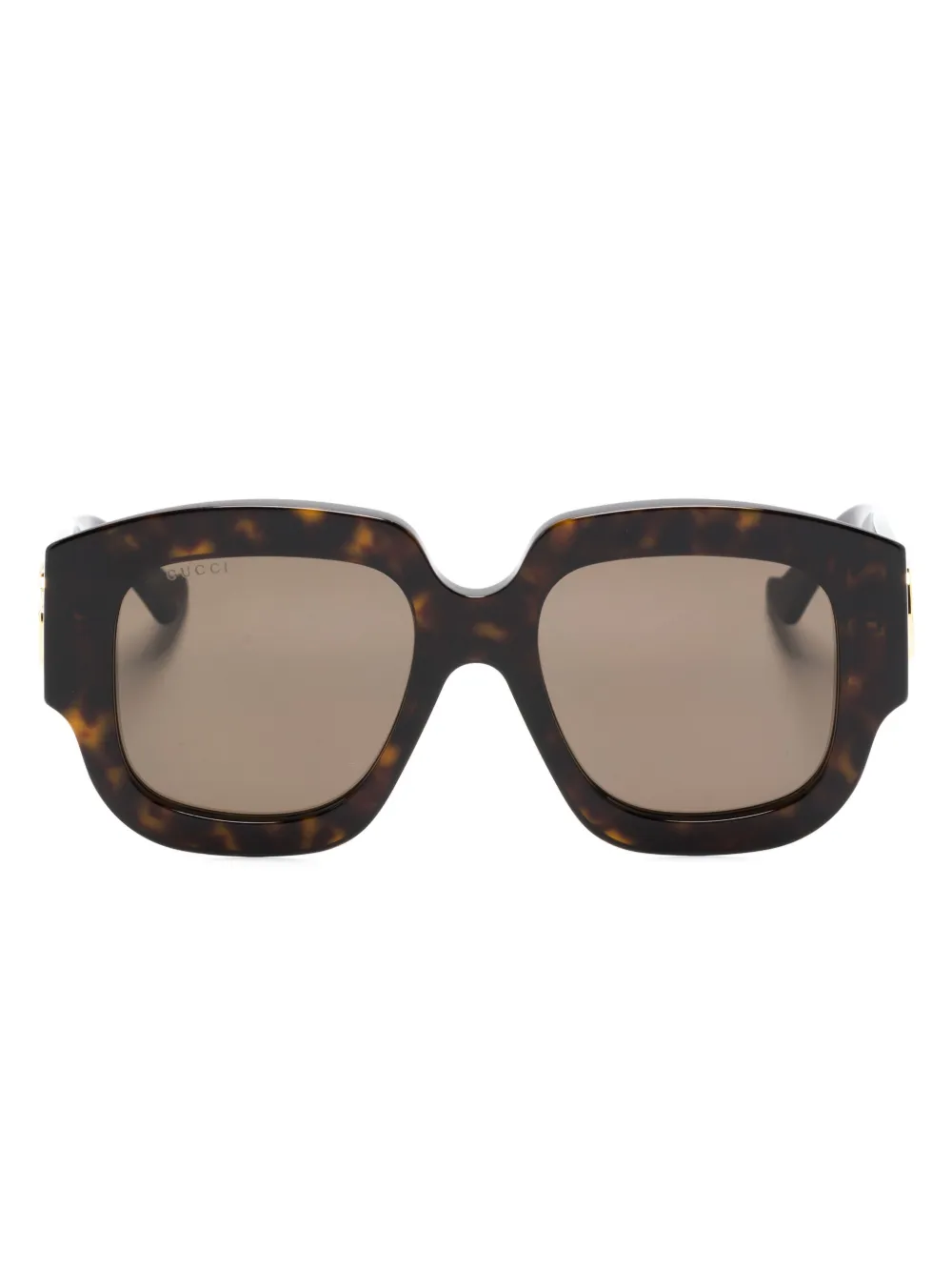 Солнцезащитные очки в квадратной оправе с логотипом Double G Gucci Eyewear, коричневый
Солнцезащитные очки в квадратной оправе с логотипом Double G Gucci Eyewear, коричневый