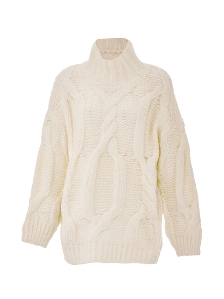 Пуловер ebeeza Strick, белый
Пуловер ebeeza Strick, белый