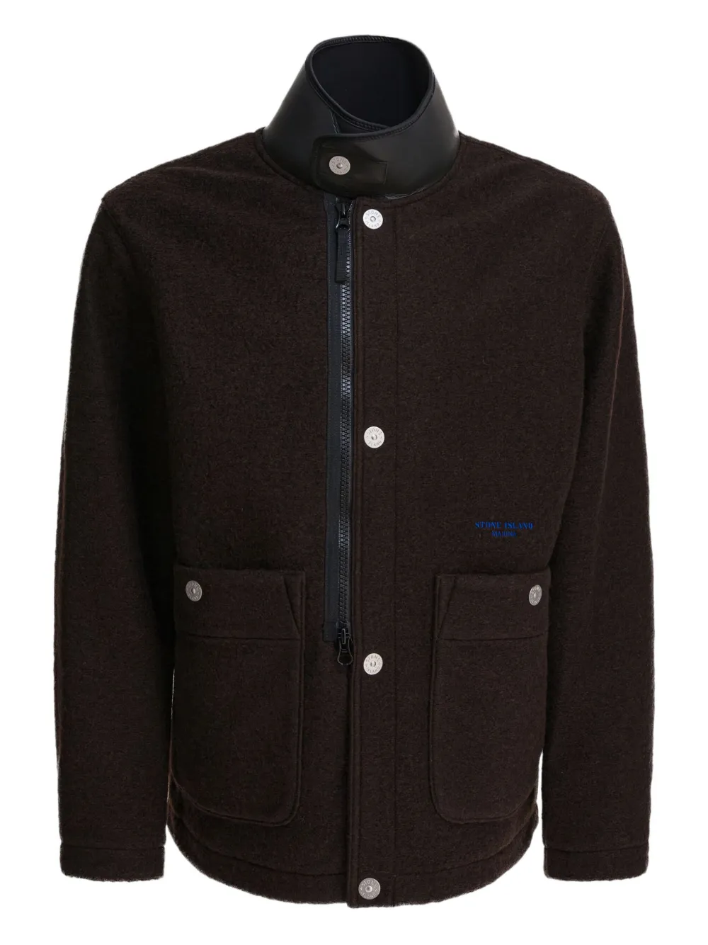 Куртка с вышитым логотипом Stone Island, коричневый
Куртка с вышитым логотипом Stone Island, коричневый