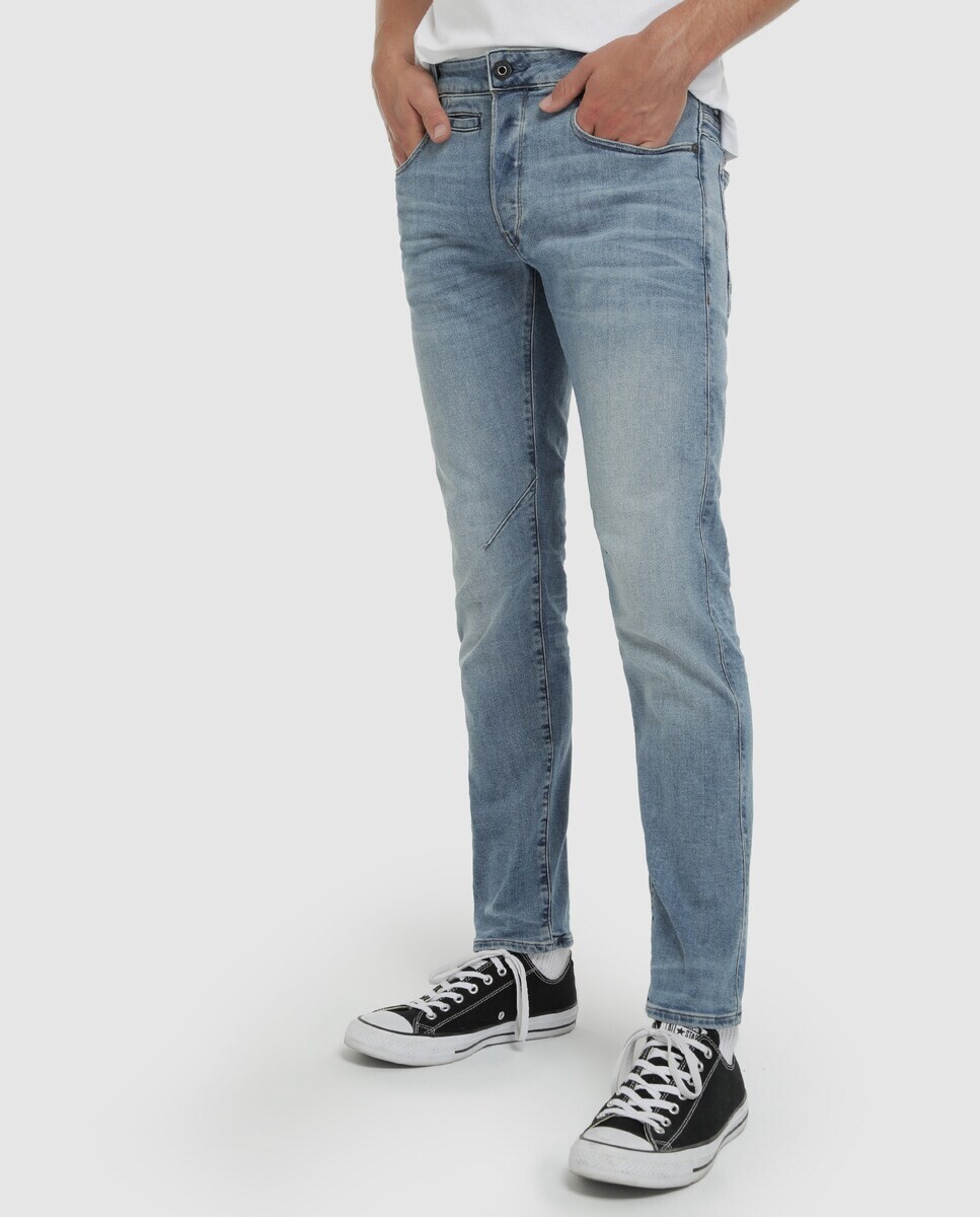 Мужские узкие голубые джинсы D-Staq G-Star Raw, светло-синий
Мужские узкие голубые джинсы D-Staq G-Star Raw, светло-синий