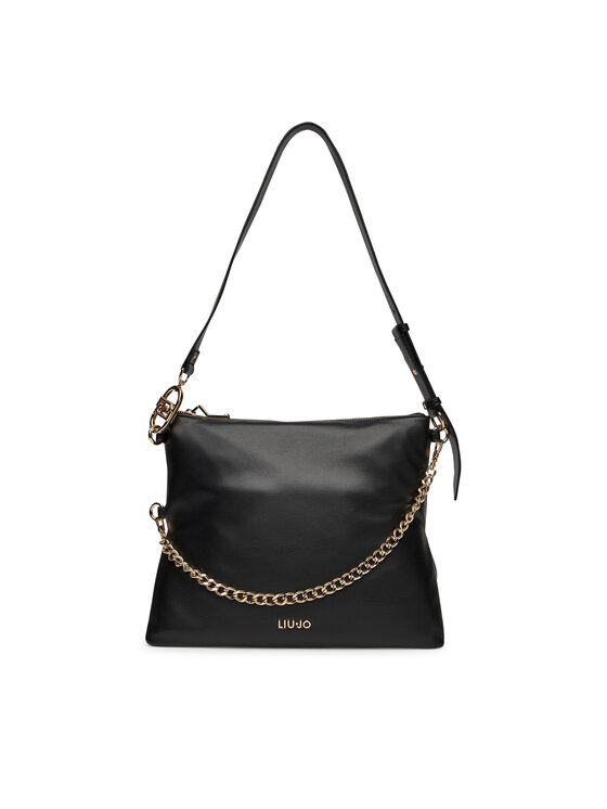 Сумочка Ecs S Hobo AA5075 E0014 Liu Jo, черный 
Сумочка Ecs S Hobo AA5075 E0014 Liu Jo, черный