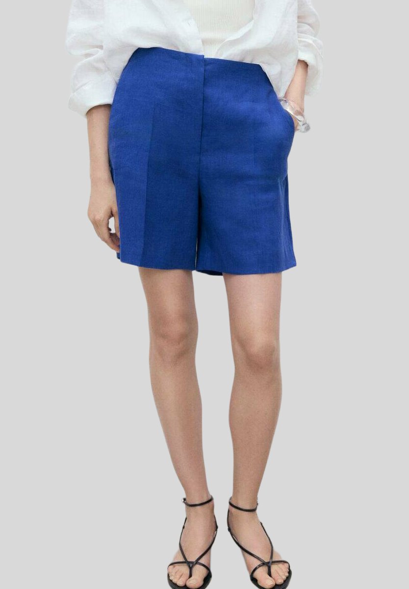 Шорты STRAIGHT-FIT Mango, синий
Шорты STRAIGHT-FIT Mango, синий