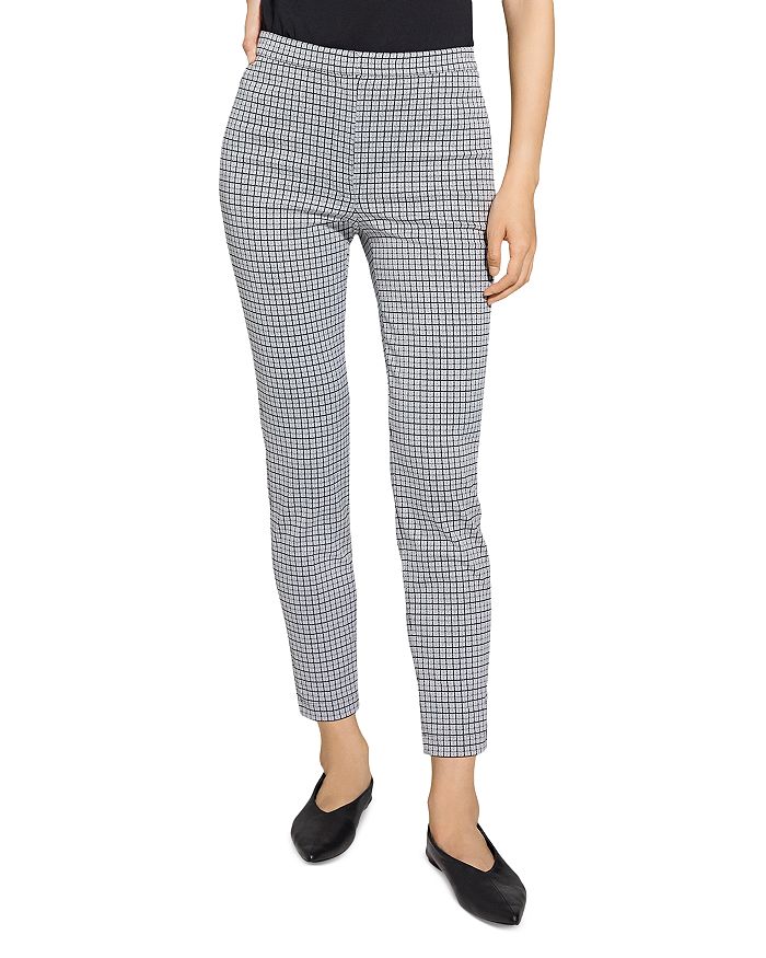 Зауженные брюки Theory, серый
Зауженные брюки Theory, серый