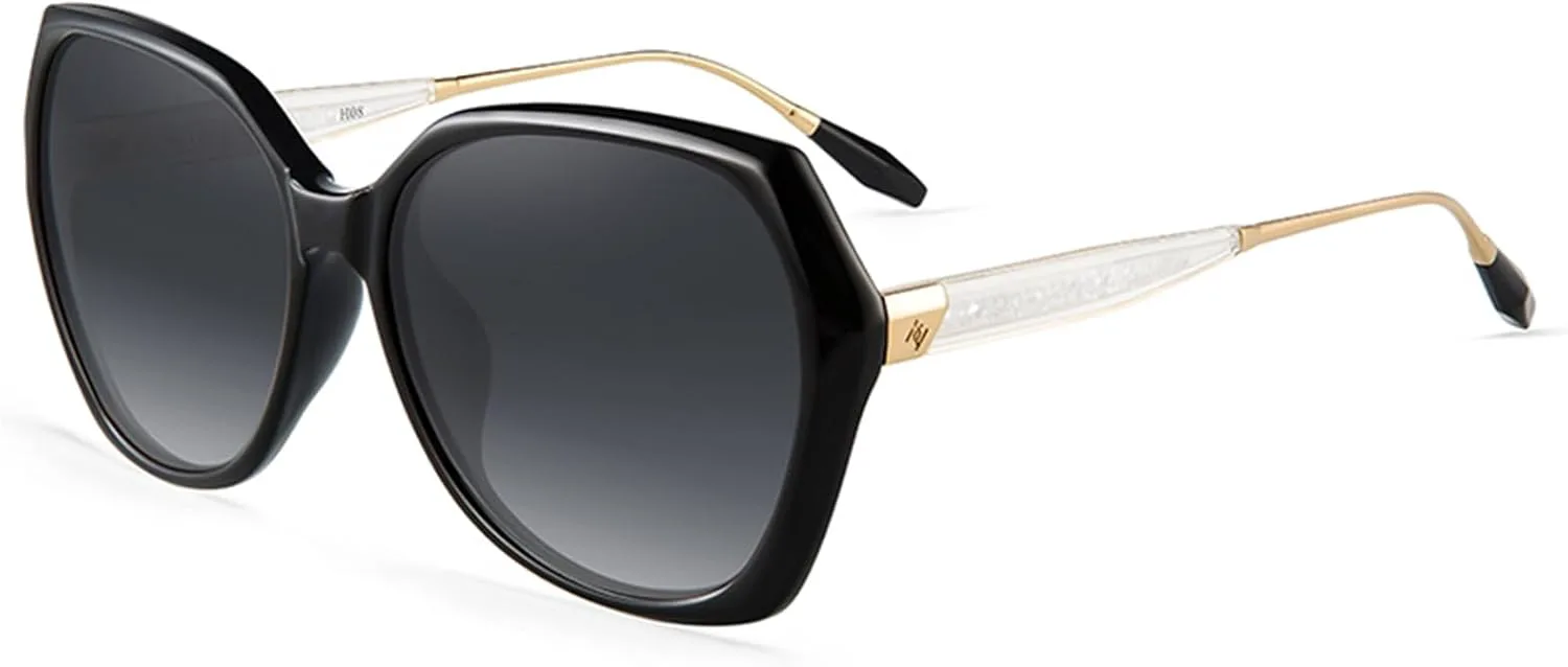 Модные большие поляризованные солнцезащитные очки для женщин, крупные черные очки для вождения, дизайнерские солнцезащитные очки Crastal Elements MOLSTA, Black
Модные большие поляризованные солнцезащитные очки для женщин, крупные черные очки для вождения, дизайнерские солнцезащитные очки Crastal Elements MOLSTA, Black