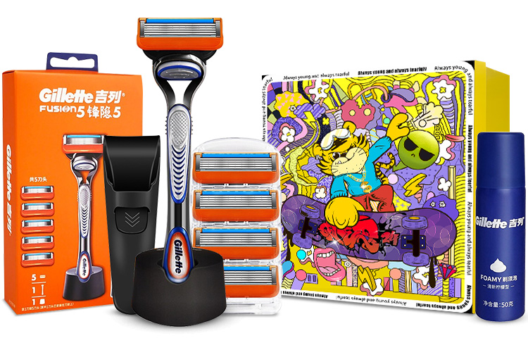 Ручные скрытые лезвия бритв Gillette
Ручные скрытые лезвия бритв Gillette