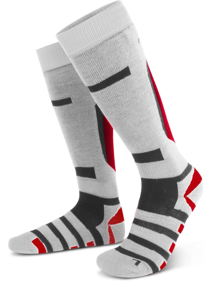 Normani 2 пары лыжных гольфов до колена в рубчик белого, серого и красного цвета
Normani 2 пары лыжных гольфов до колена в рубчик белого, серого и красного цвета