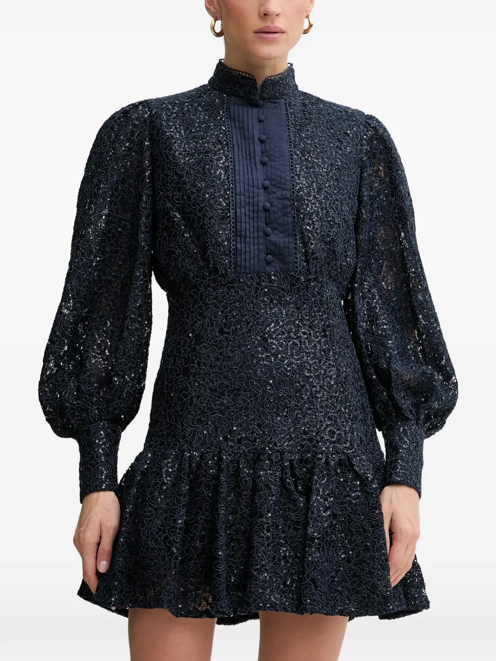 Мини-платье Remy с пайетками и оборками Bardot, синий
Мини-платье Remy с пайетками и оборками Bardot, синий