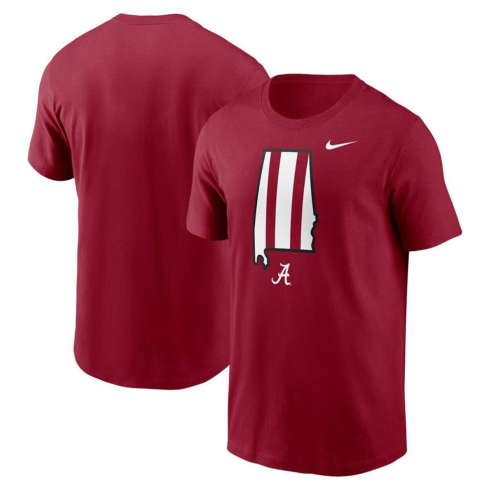 Мужская футболка Nike Crimson Alabama Crimson Tide Campus State Shape, цвет Ala Red
Мужская футболка Nike Crimson Alabama Crimson Tide Campus State Shape, цвет Ala Red