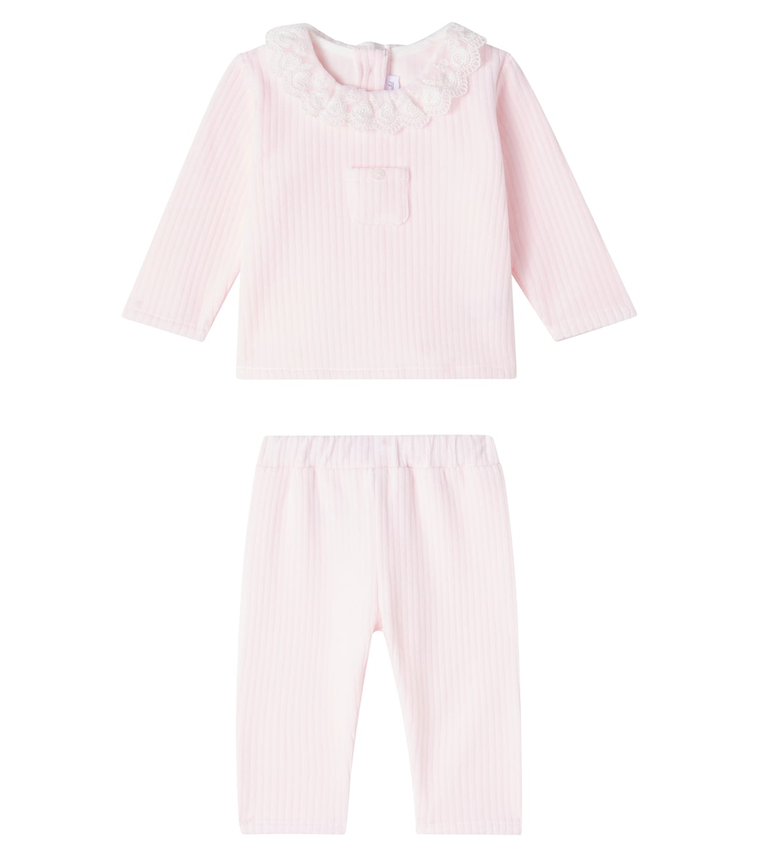 Детский комплект из свитера и брюк с хлопком Tartine et Chocolat, Rose PâLe
Детский комплект из свитера и брюк с хлопком Tartine et Chocolat, Rose PâLe