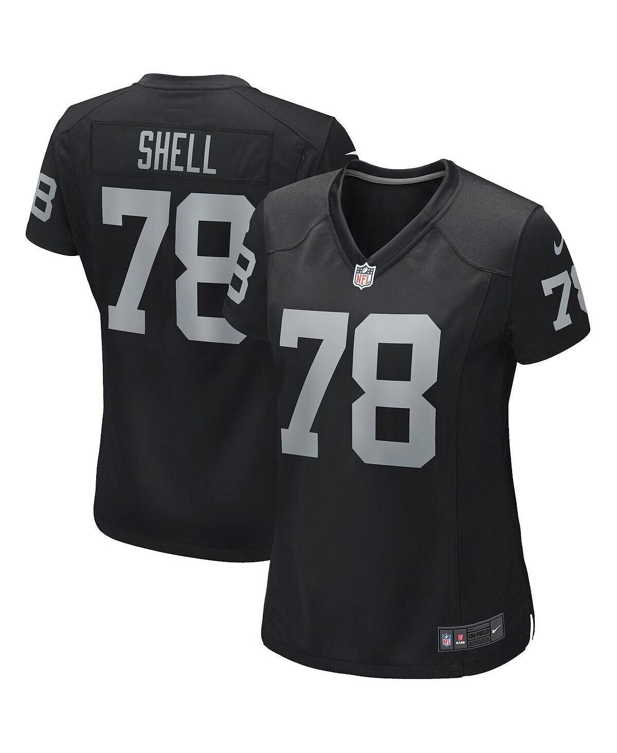 Женская черная футболка Art Shell Las Vegas Raiders Game Retired Player Nike, черный
Женская черная футболка Art Shell Las Vegas Raiders Game Retired Player Nike, черный