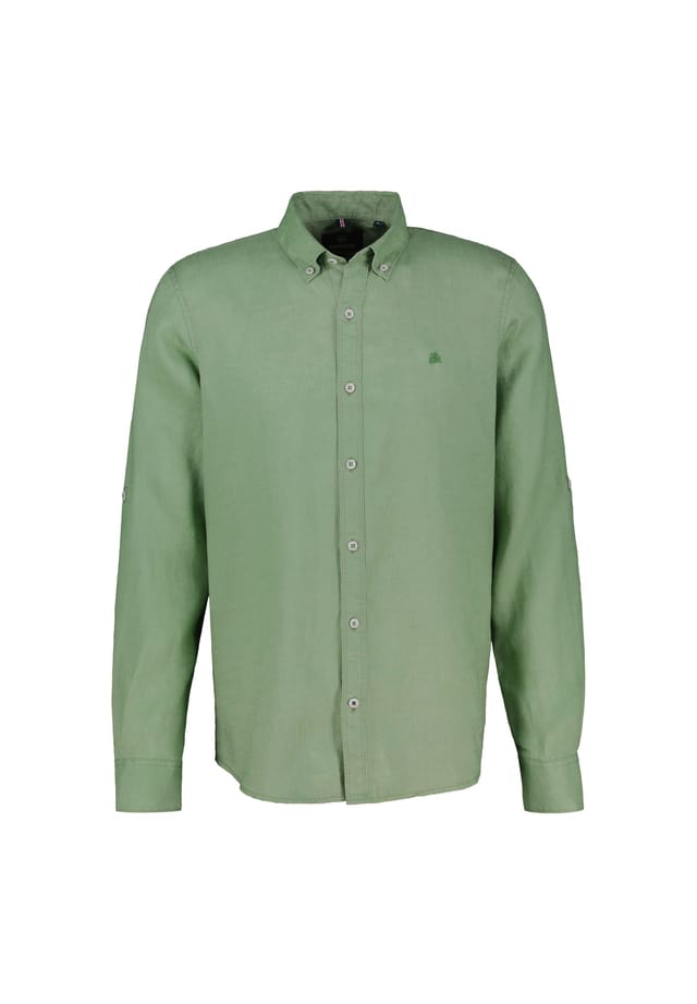 Рубашка из смеси льна и хлопка Lerros, зеленый
Рубашка из смеси льна и хлопка Lerros, зеленый