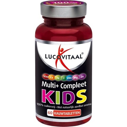 Lucovitaal Multi+ Complete Kids 60 таблеток
Lucovitaal Multi+ Complete Kids 60 таблеток