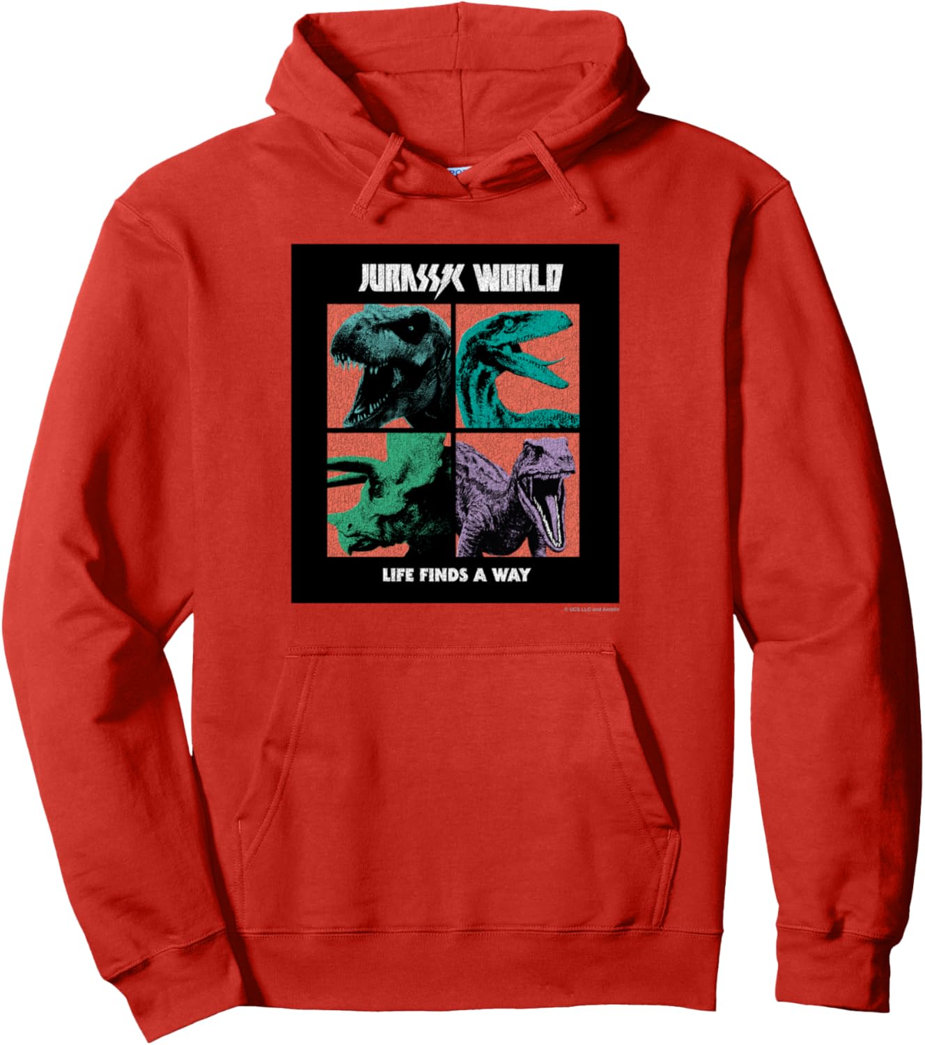 Худи Jurassic World ROCK, синий, размер S
Худи Jurassic World ROCK, синий, размер S