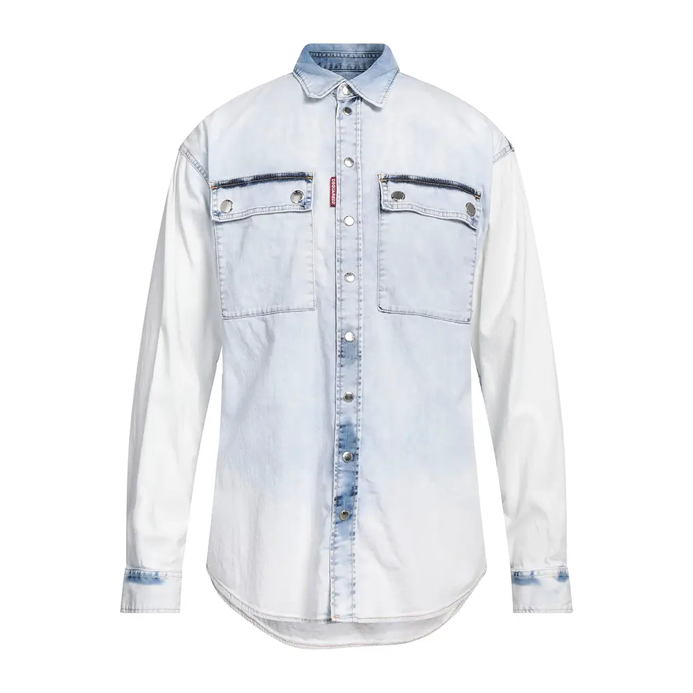 DSQUARED 2 Мужская модная вестерн рубашка blue
DSQUARED 2 Мужская модная вестерн рубашка blue