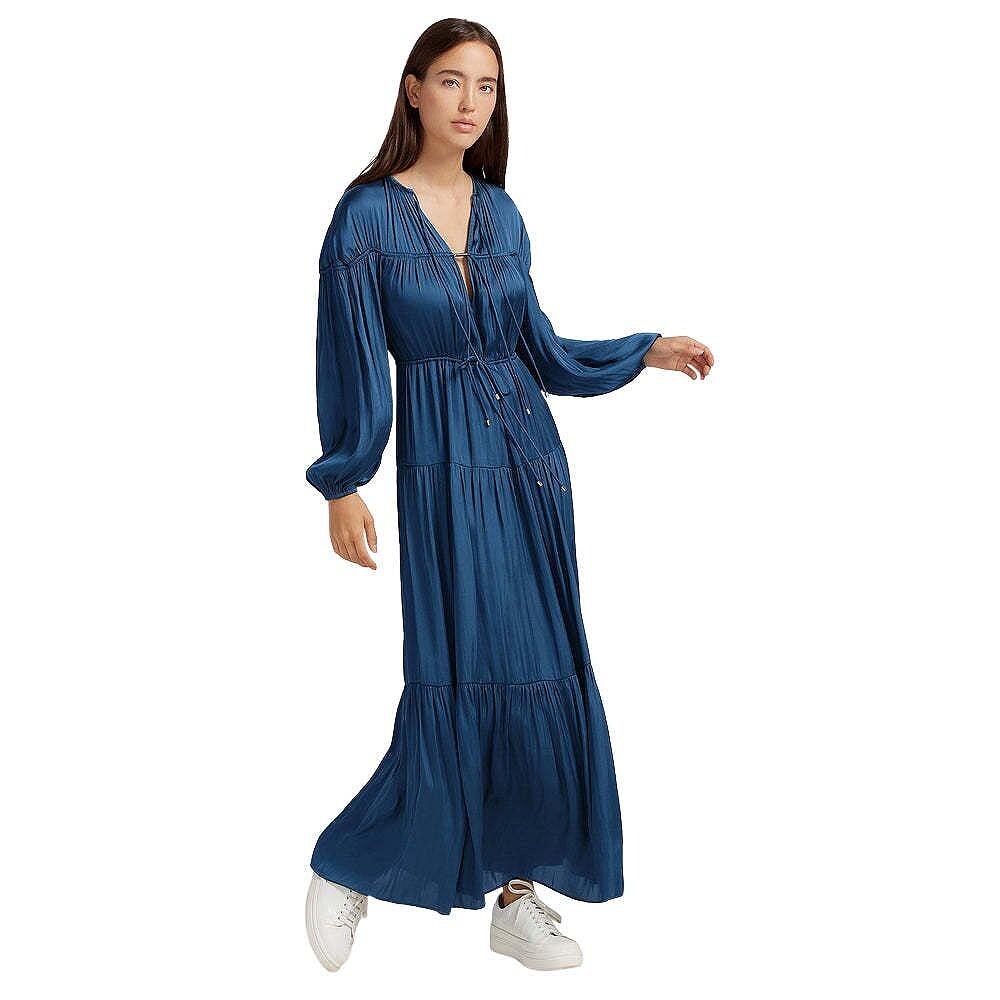 Многоярусное платье макси у окна Belle & Bloom, синий
Многоярусное платье макси у окна Belle & Bloom, синий