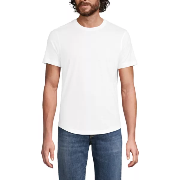 Мужская футболка с коротким рукавом и закругленным подолом Lands' End, белый
Мужская футболка с коротким рукавом и закругленным подолом Lands' End, белый