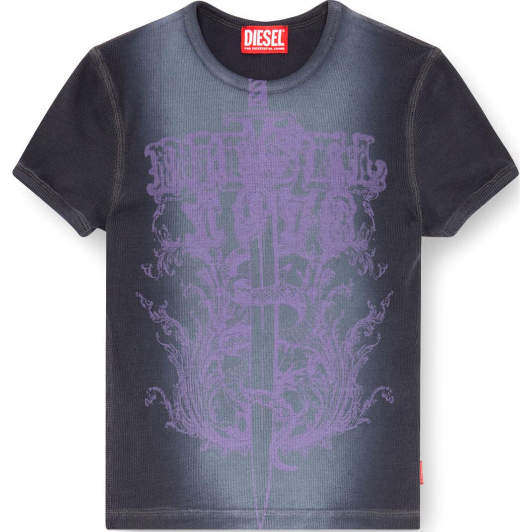Футболка с принтом меча DIESEL, фиолетовый
Футболка с принтом меча DIESEL, фиолетовый