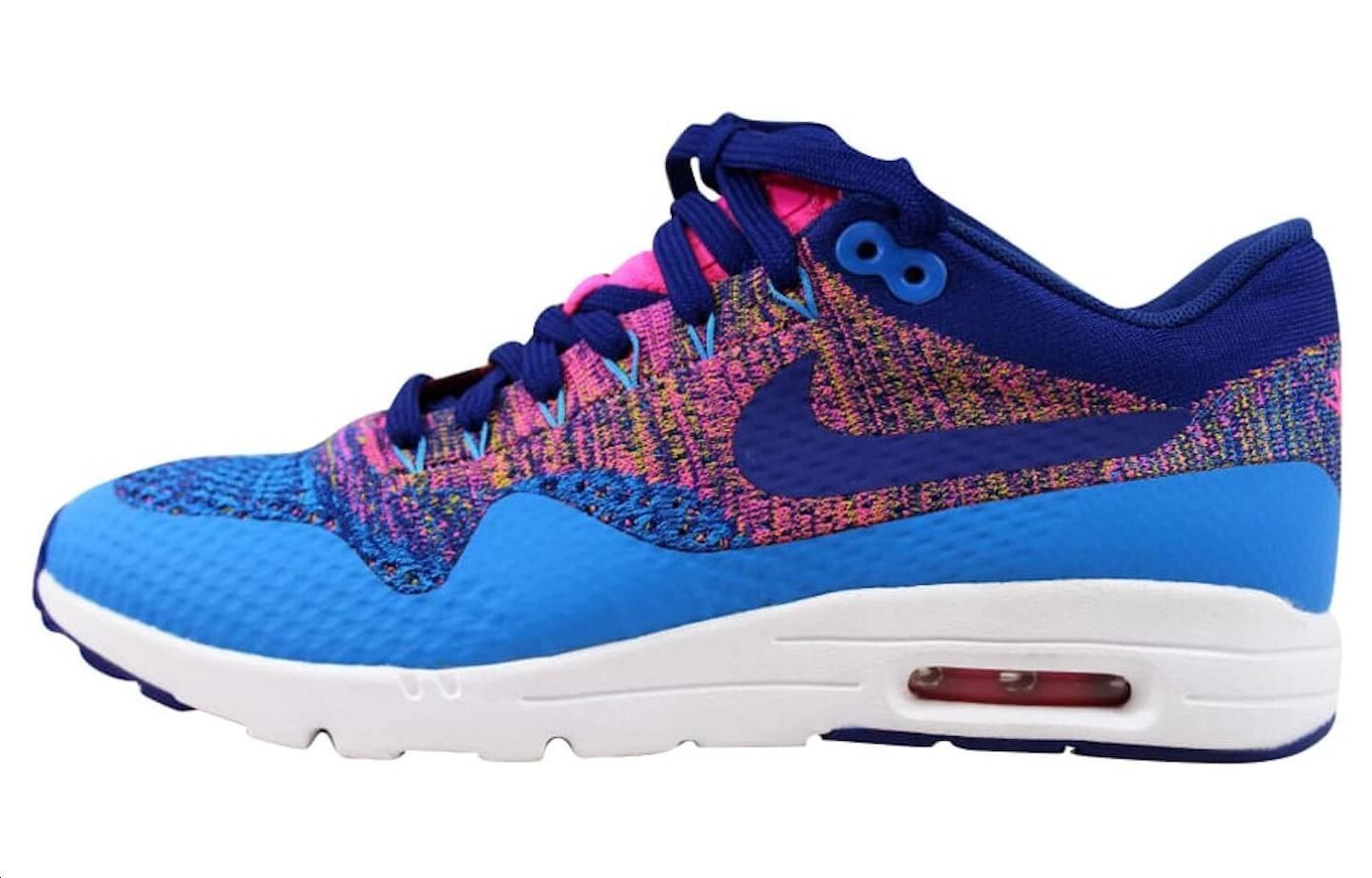 Кроссовки Nike Air Max 1 Ultra Flyknit Photo Blue/Deep Royal Blue Women's, синий/розовый
Кроссовки Nike Air Max 1 Ultra Flyknit Photo Blue/Deep Royal Blue Women's, синий/розовый