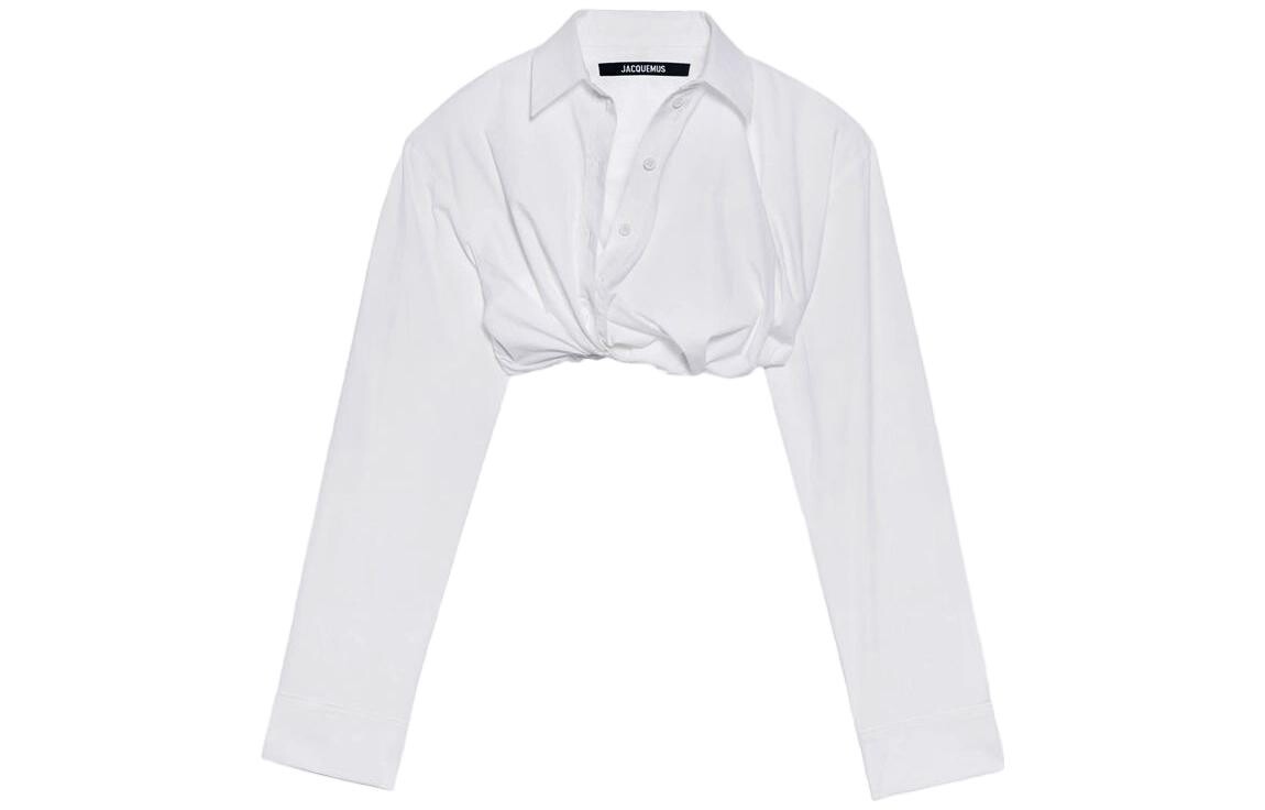 Рубашка Jacquemus La Chemise Bahia, белый
Рубашка Jacquemus La Chemise Bahia, белый