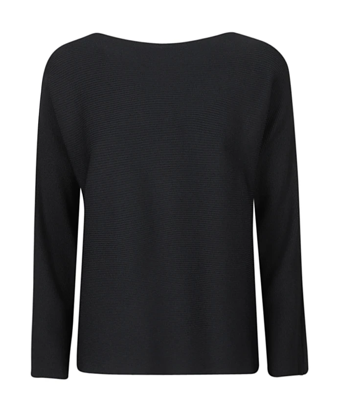 Синий ребристый вискозный свитер Liviana Conti, синий
Синий ребристый вискозный свитер Liviana Conti, синий