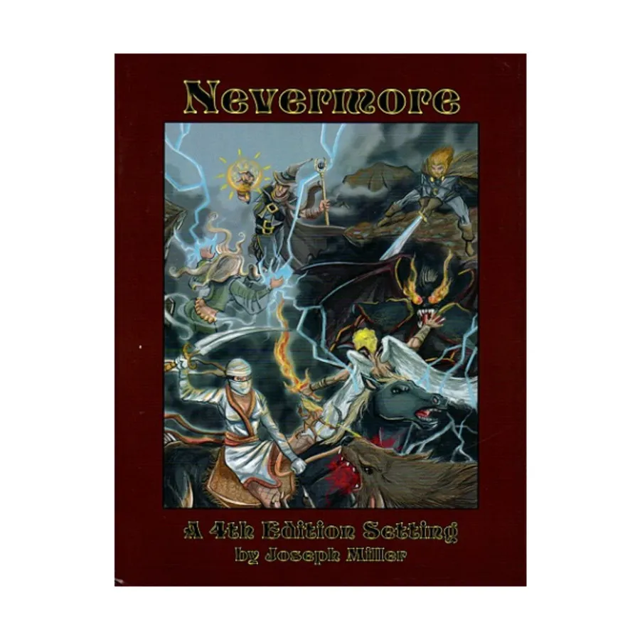 Nevermore, Fantasy Modules & Supplements (4e) (Expeditious Retreat Press), мягкая обложка
Nevermore, Fantasy Modules & Supplements (4e) (Expeditious Retreat Press), мягкая обложка